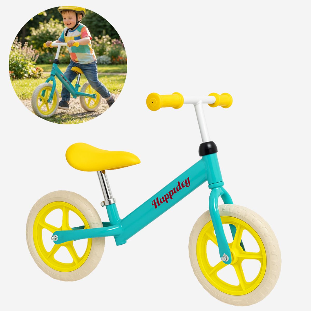 GENERICO - Bicicleta Bebé Equilibrio Niños Asiento Ajustable Infantil