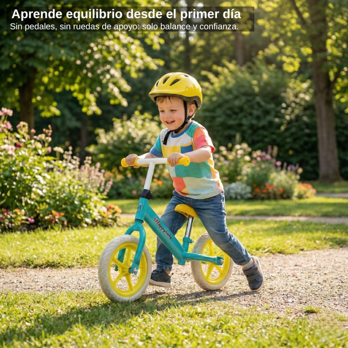 GENERICO - Bicicleta Bebé Equilibrio Niños Asiento Ajustable Infantil