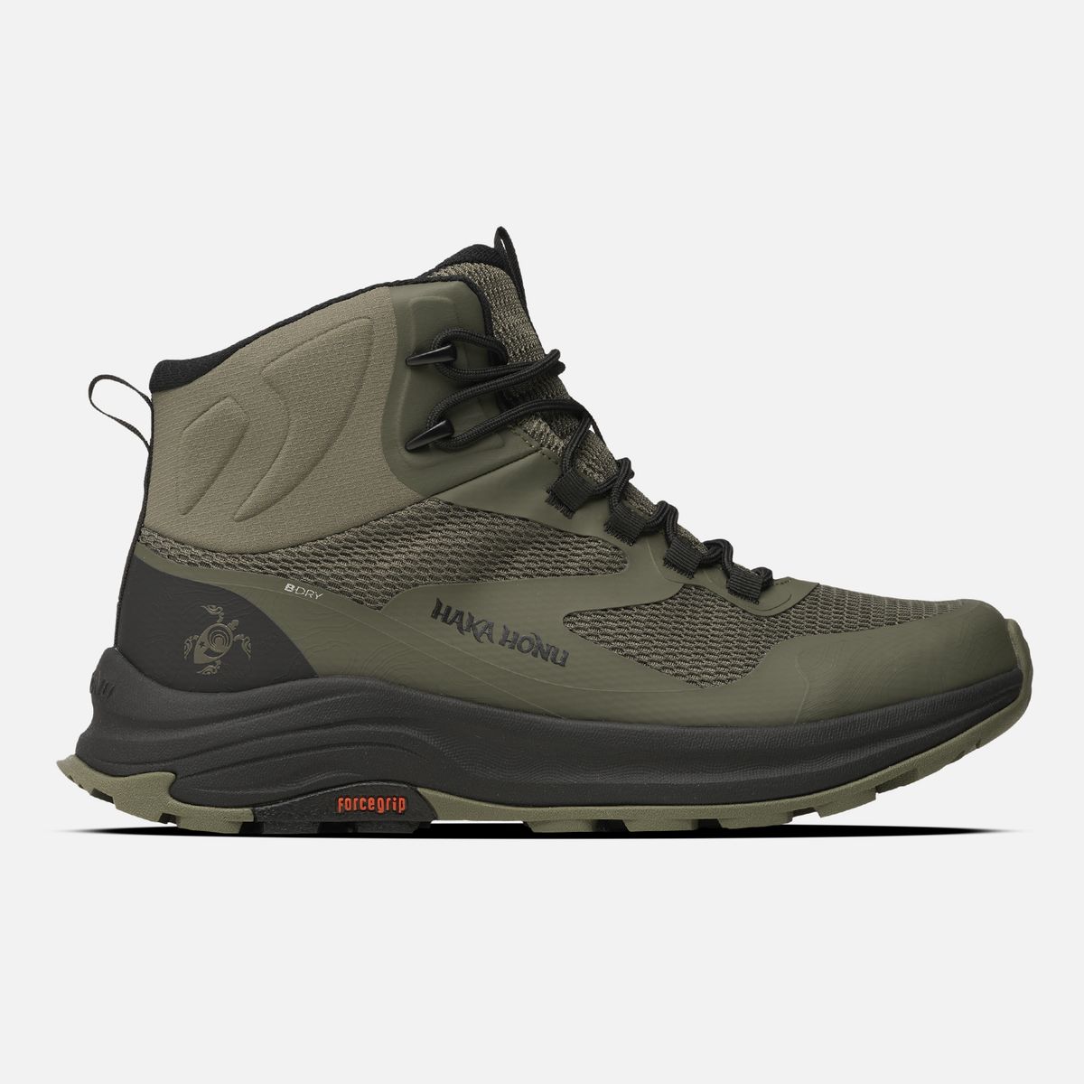HAKA HONU - Zapatilla Hombre Huillin Alto Verde Militar Haka Honu