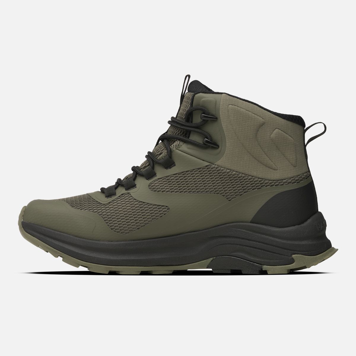HAKA HONU - Zapatilla Hombre Huillin Alto Verde Militar Haka Honu
