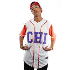 TRIPLE PLAY - Polera de beisbol con botones Chile CHI