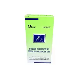 IVMEDICAL - Aguja de acero inoxidable para Acupuntura 02530 mm