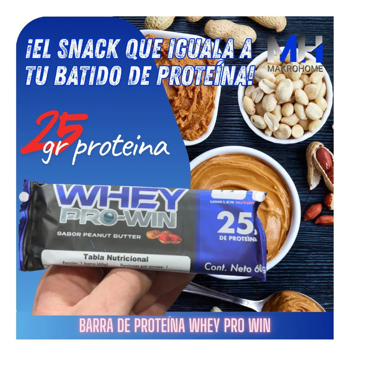 WINKLER NUTRITION - Pack X12 Barras De Proteína Whey Pro Win Keto Friendly