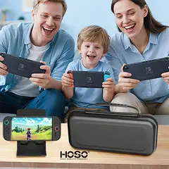 GENERICO - Estuche 21 En 1 Para Nintendo Switch2 Con Carcasa Protectora Color Negro