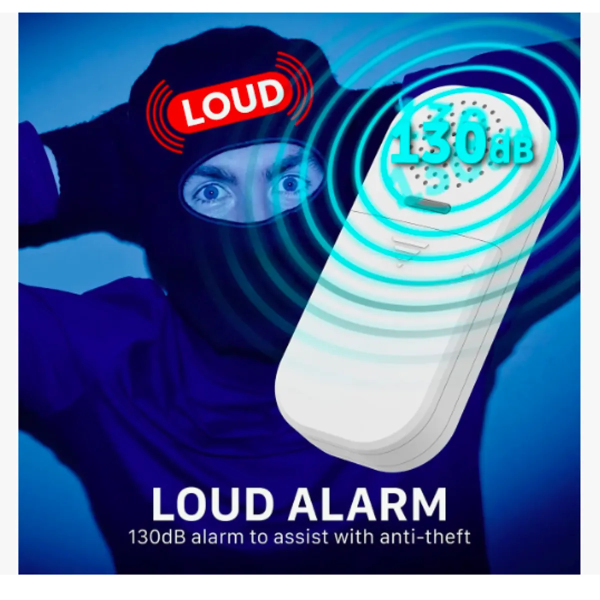 GENERICO - Equipo De Alarma Antirrobo Para Puertas Y Ventanas