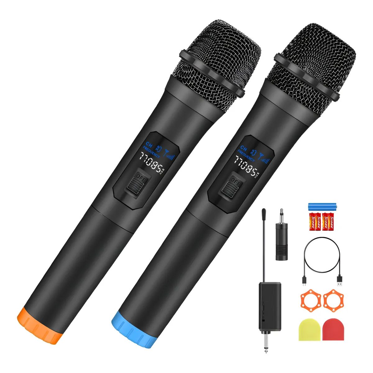 GENERICO - 2pcs Universal Micrófono Inalámbrico Profesional Karaoke