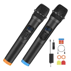 GENERICO - 2pcs Universal Micrófono Inalámbrico Profesional Karaoke