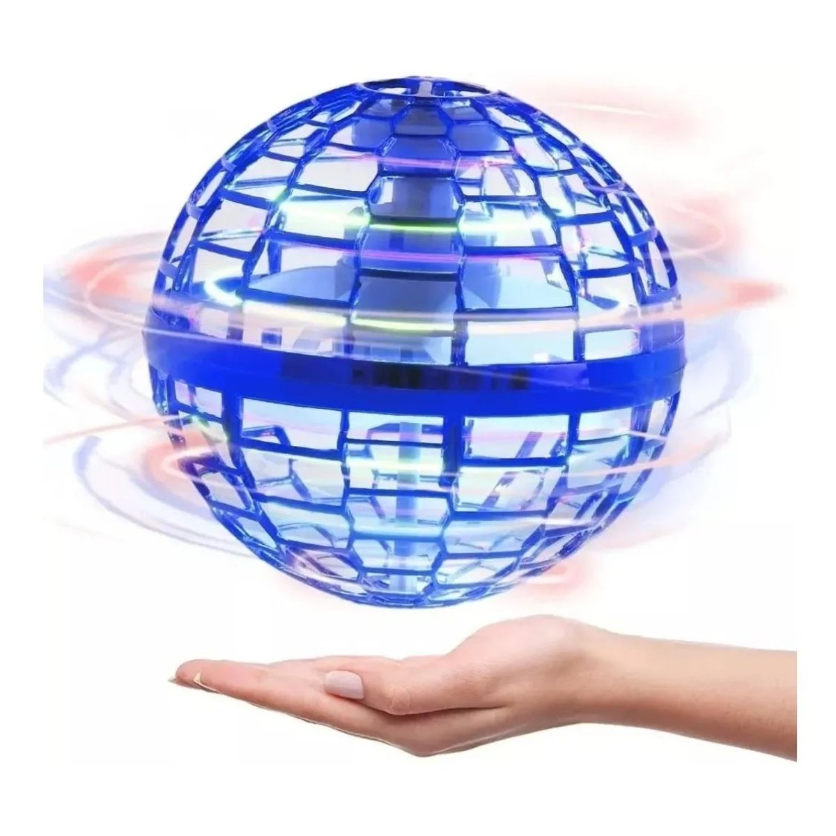 GENERICO - Pelota Voladora Esfera Luz Led Rgb Mini Drone