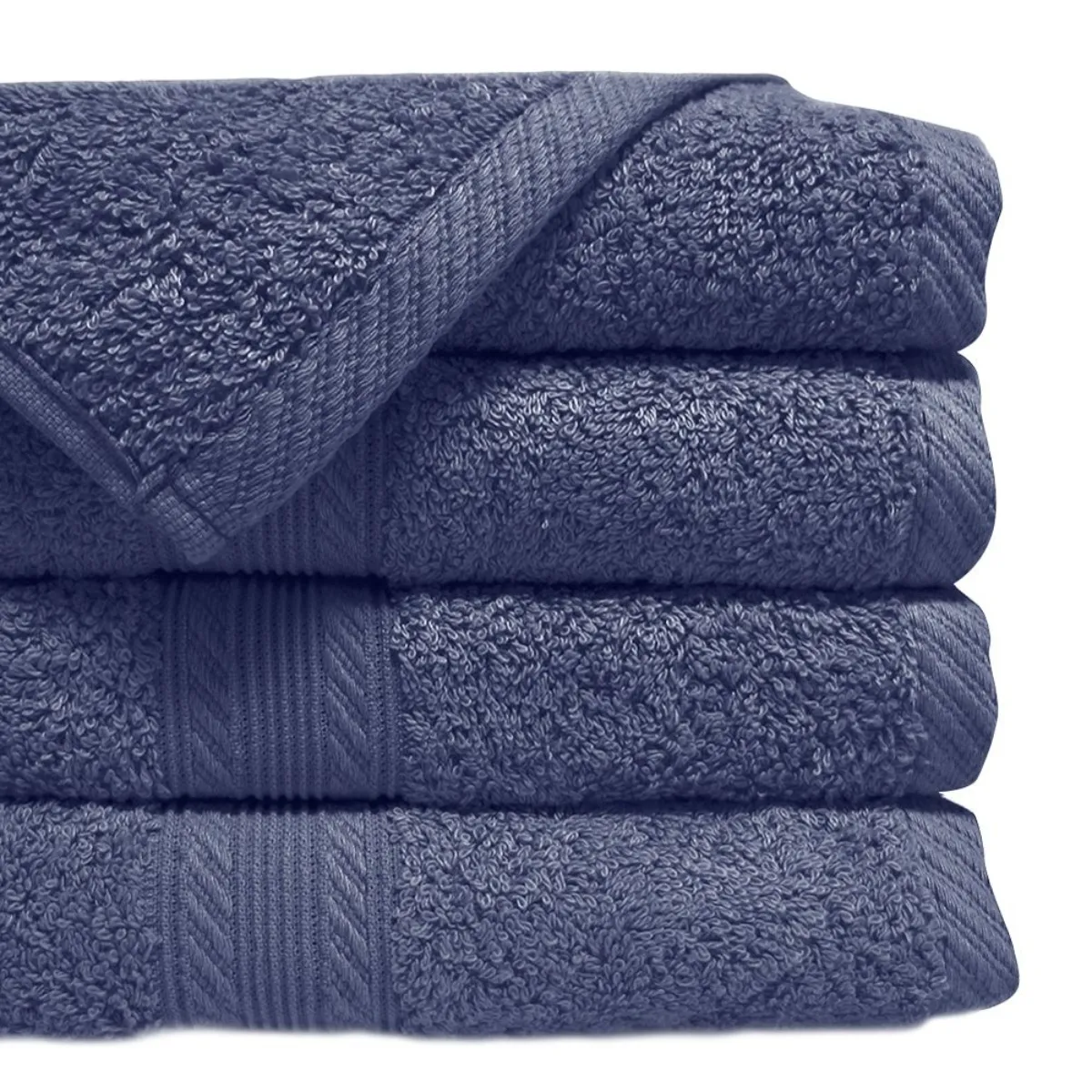 LOURDES - Toalla de Mano 45X90cm Azul Piedra  Lourdes