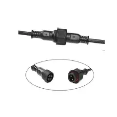 GENERICO - Soquete Guirnalda Terraza Patio Ampolletas Incl Luces Cálida