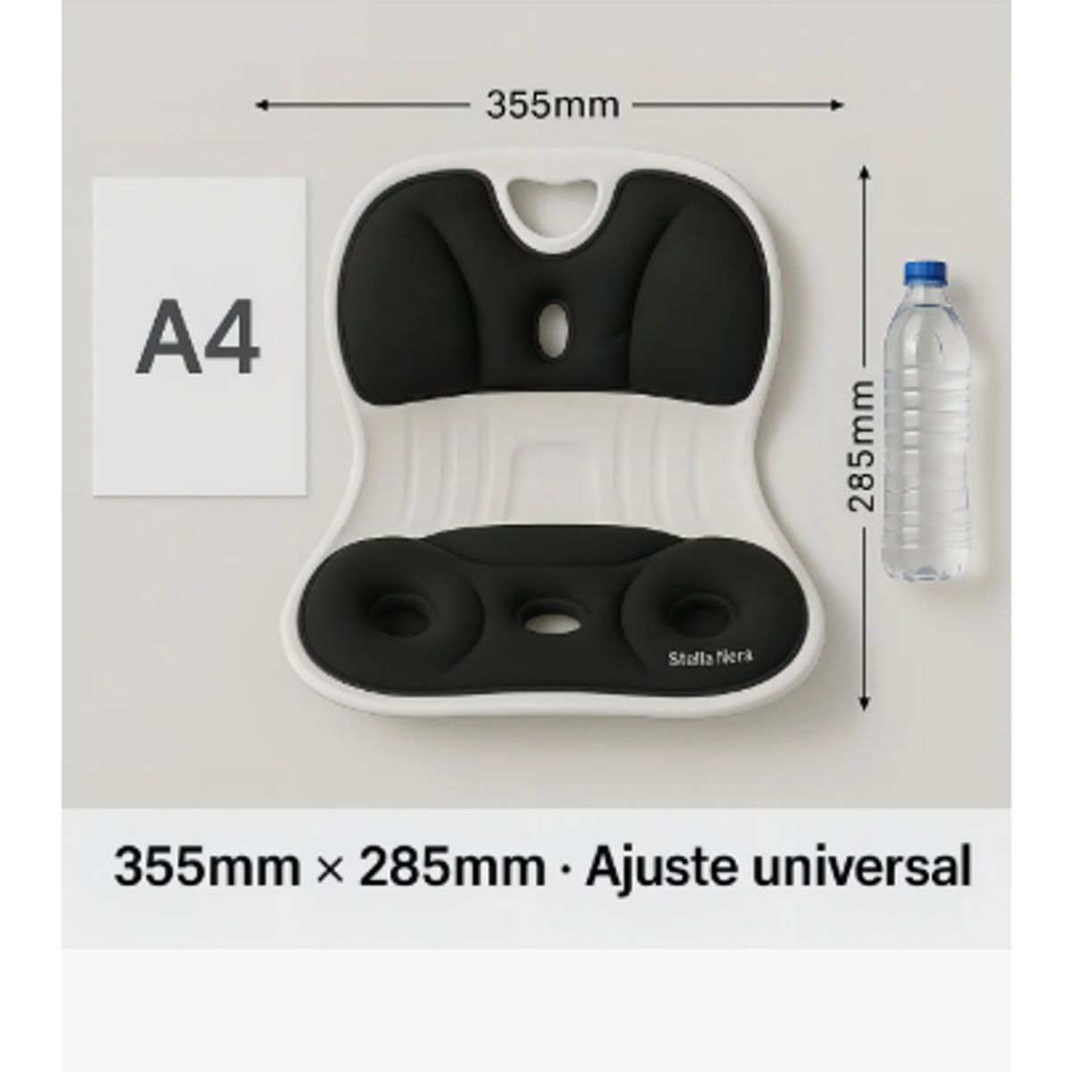 GENERICO - Cojín Ergonómico Para Espalda Y Cintura Corrige La Postura