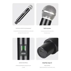 GENERICO - 24g Micrófono Inalámbrico Profesional Para Karaoke Al Aire