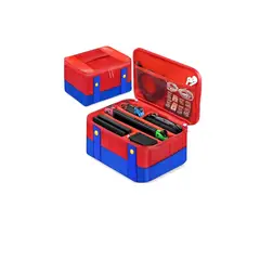 GENERICO - Bolsa Transporte Portátil Acolchada Con Diseñ De Interruptor Rojo - Azul