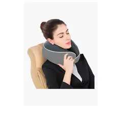 GENERICO - Almohada De Cuello Para Viaje Trabajo Con Bolsa