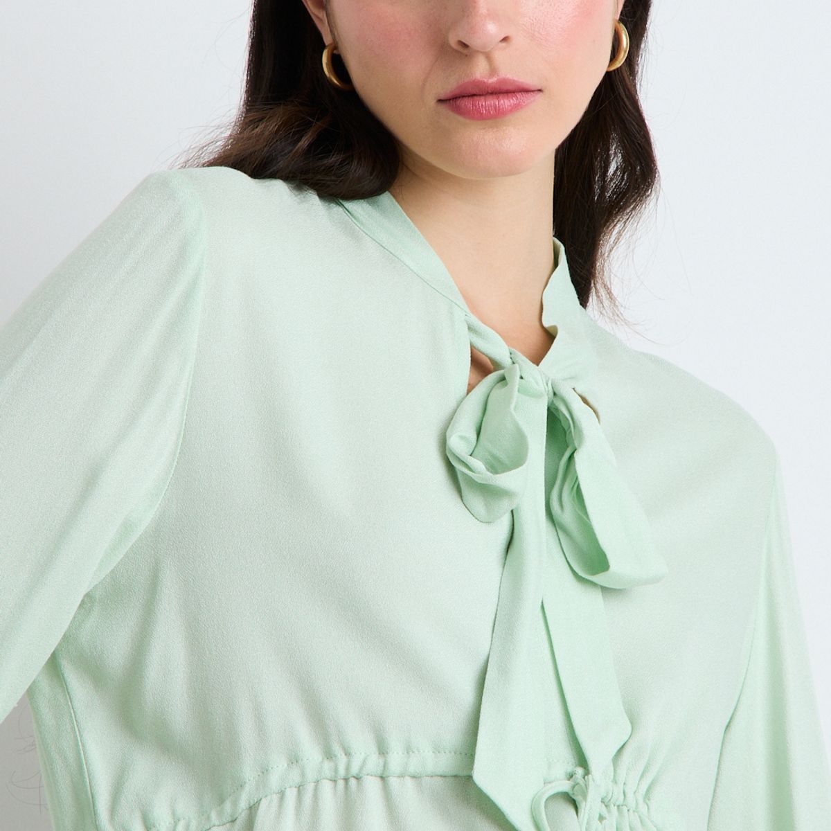 ASH - Blusas Manga Larga Mujer Verde Ash