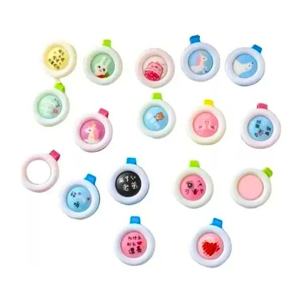 GENERICO - Pack 3 Prendedor Repelente Bebe Anti Mosquitos Y Zancudos