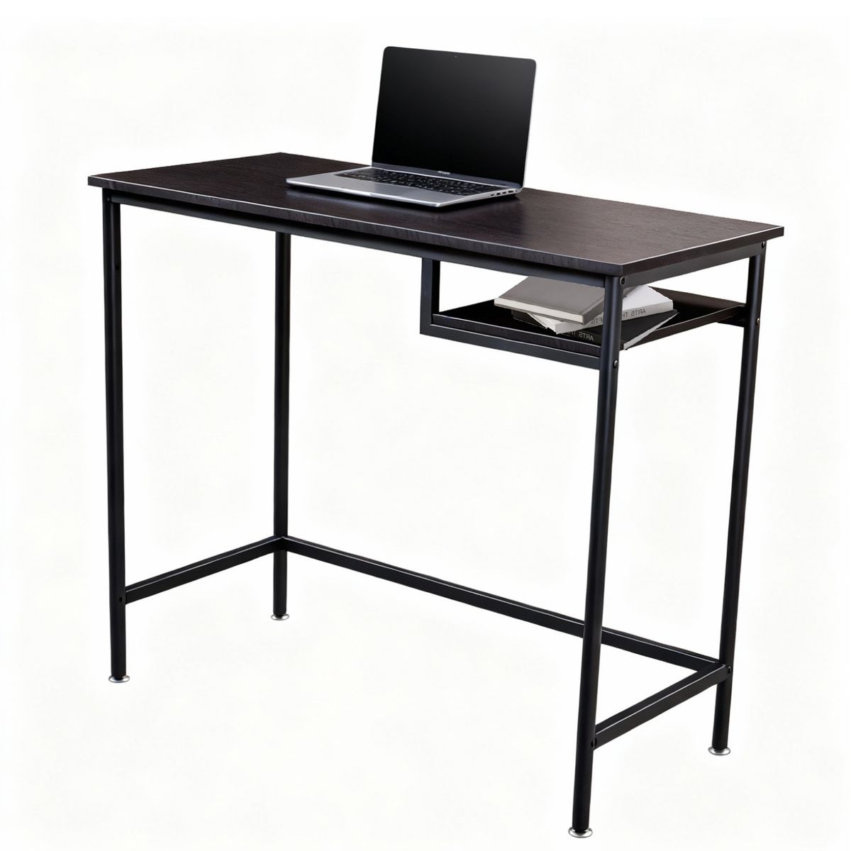 GENERICO - Escritorio IKEMMA Office 80×40×73 cm  Color Negro  Mesa Compacta y Moderna para Estudio y Oficina