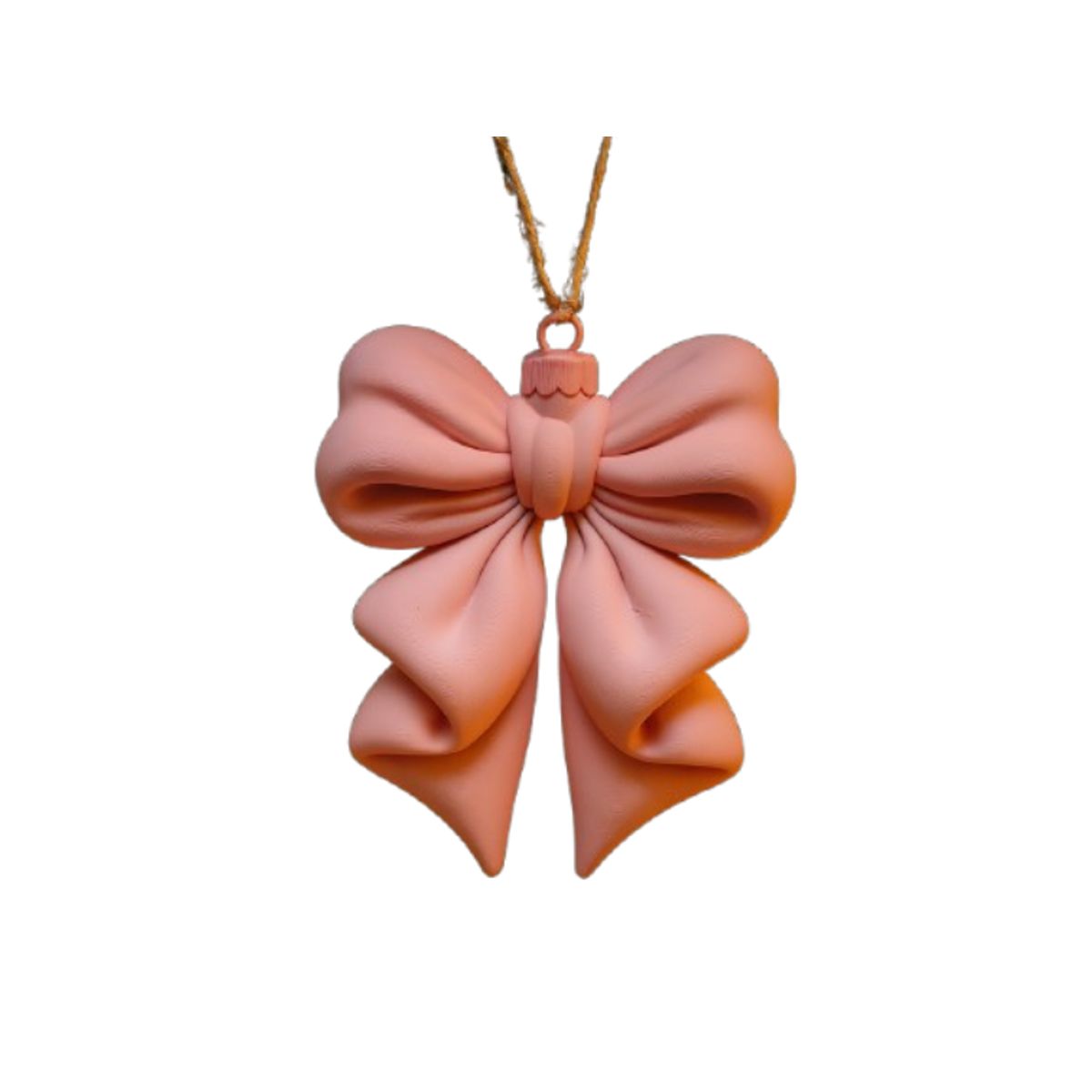 GENERICO - Adorno Navideño - Lazo coqueto Rosado