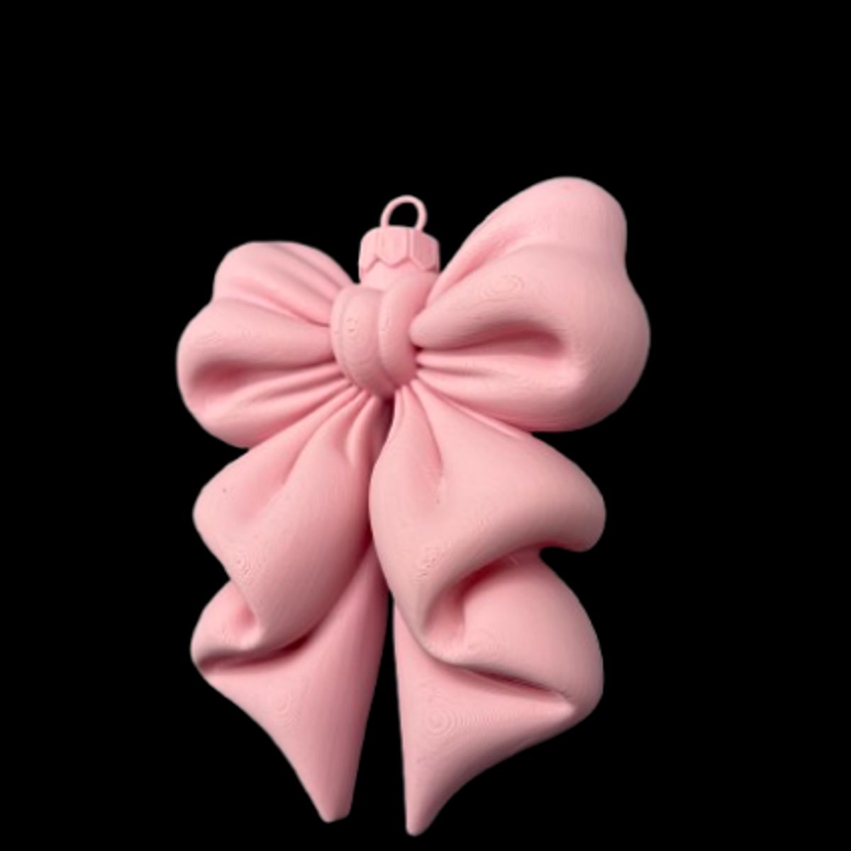 GENERICO - Adorno Navideño - Lazo coqueto Rosado