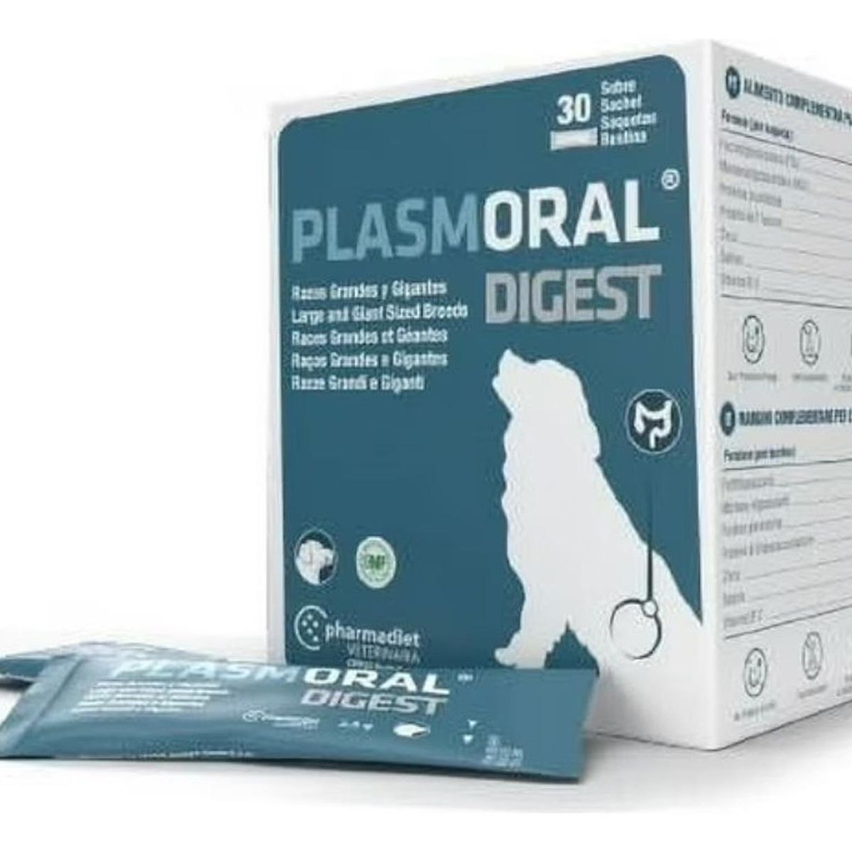 GENERICO - X6 Sachet Digest Plasmoral Perros Razas Grandes