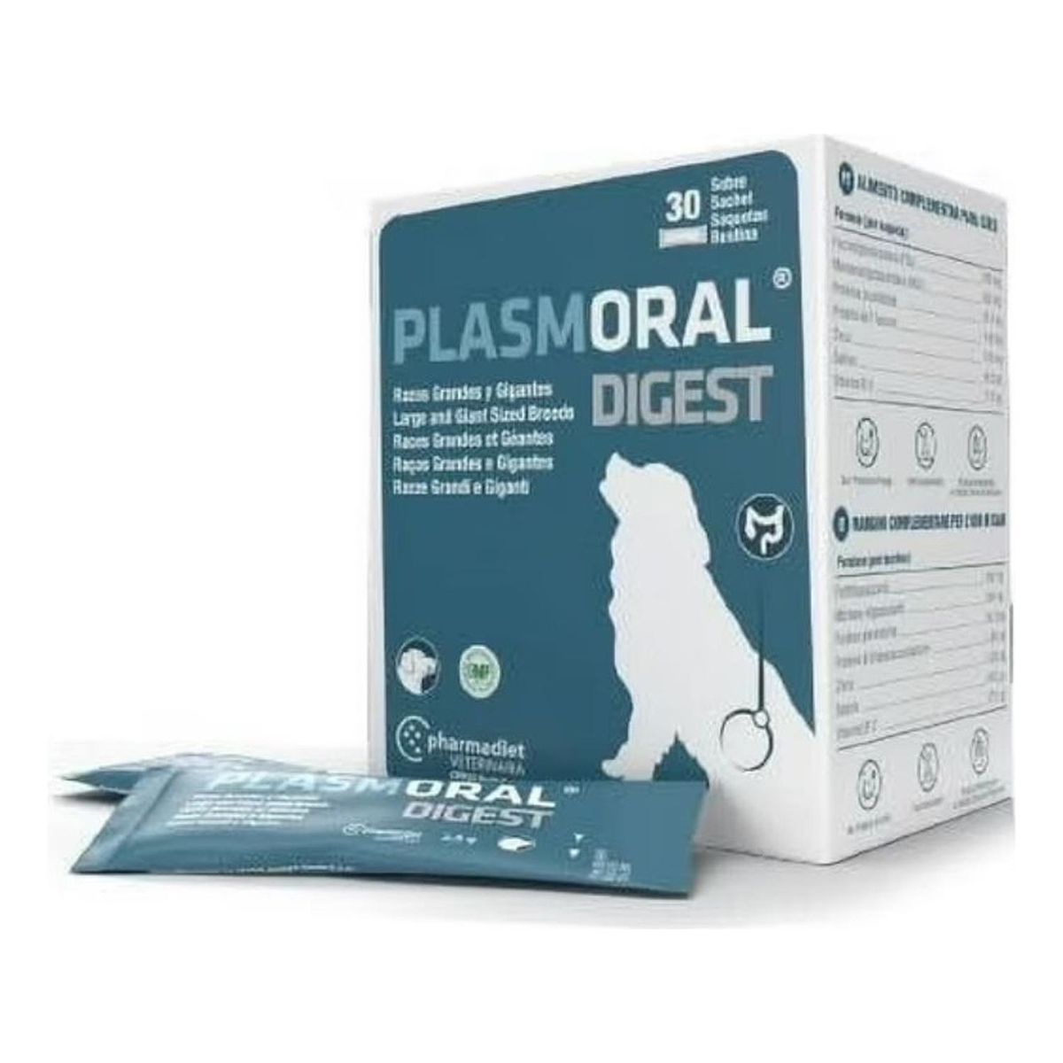 GENERICO - X6 Sachet Digest Plasmoral Perros Razas Grandes