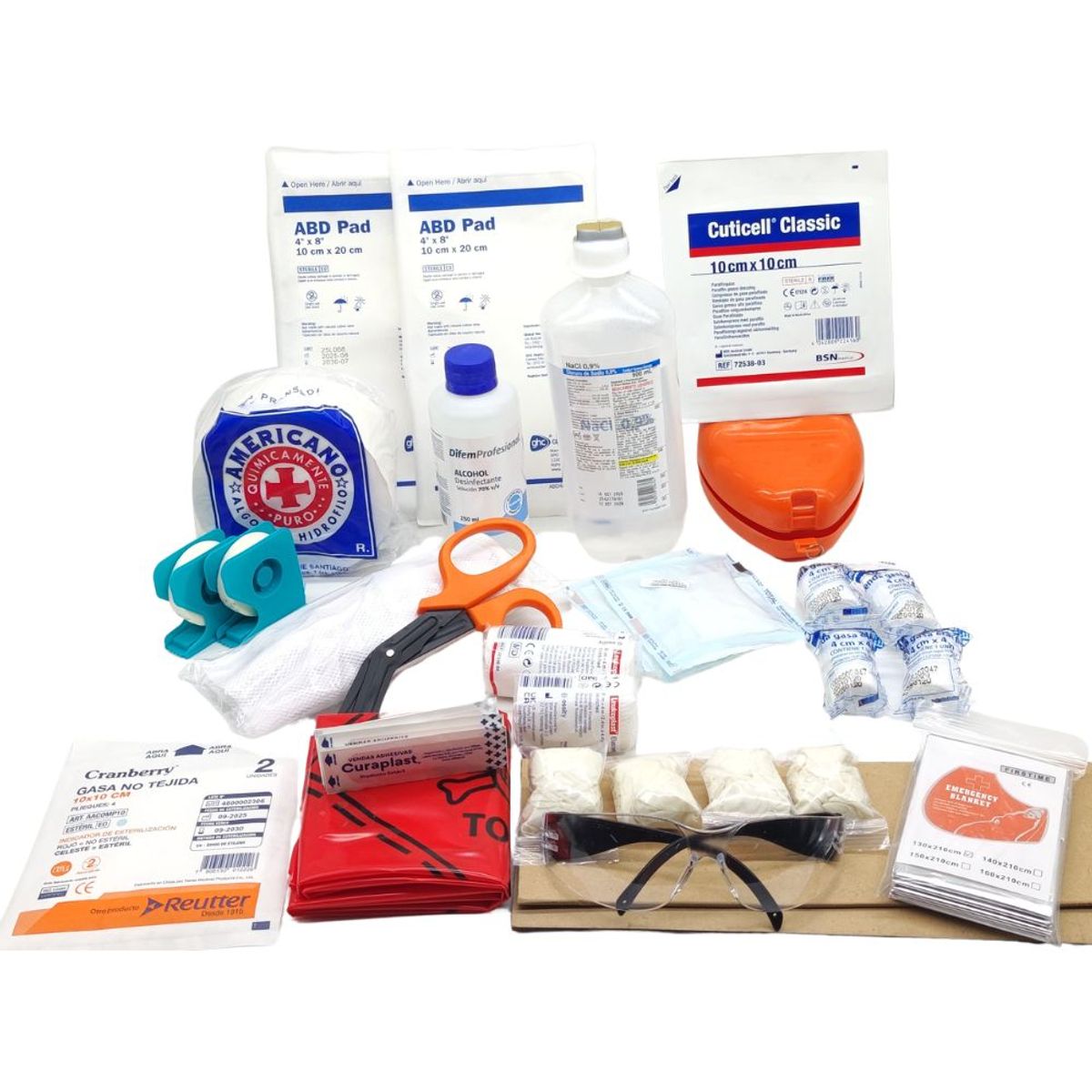 GENERICO - Botiquín Minero Compatible con Requerimientos Anglo American Los Bronces