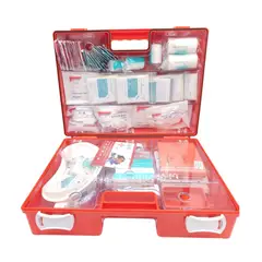 GENERICO - Botiquín Primeros Auxilios Steel Pro 100 Personas Empresarial