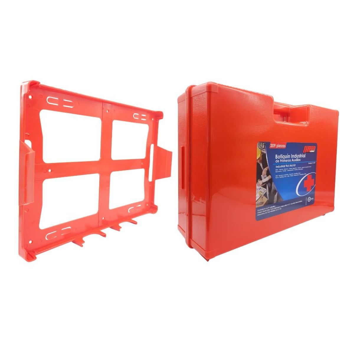 GENERICO - Botiquín Primeros Auxilios Steel Pro 100 Personas Empresarial