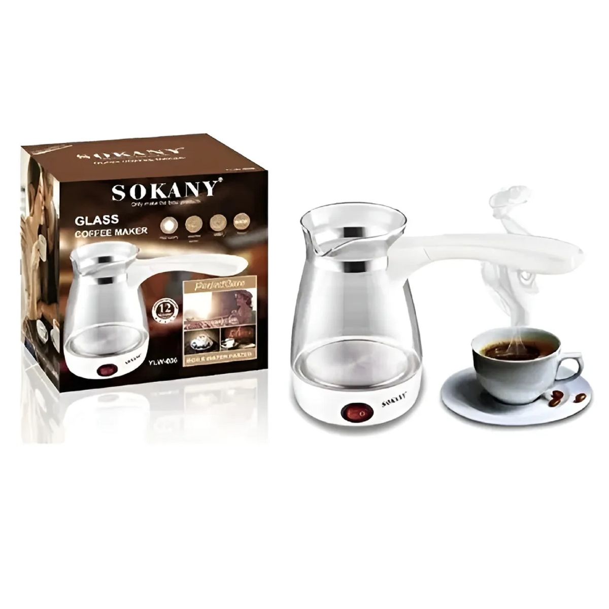 GENERICO - Cafetera Electrica Cafetera Portatil Automatica