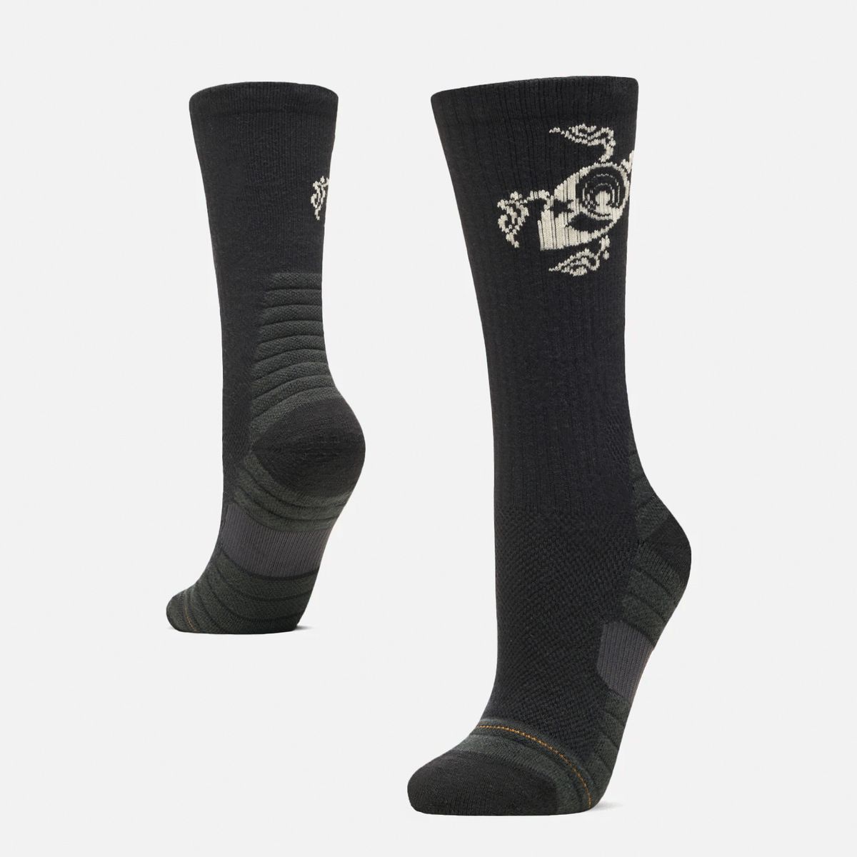 HAKA HONU - Calcetines Mujer Sendero Negro Haka Honu