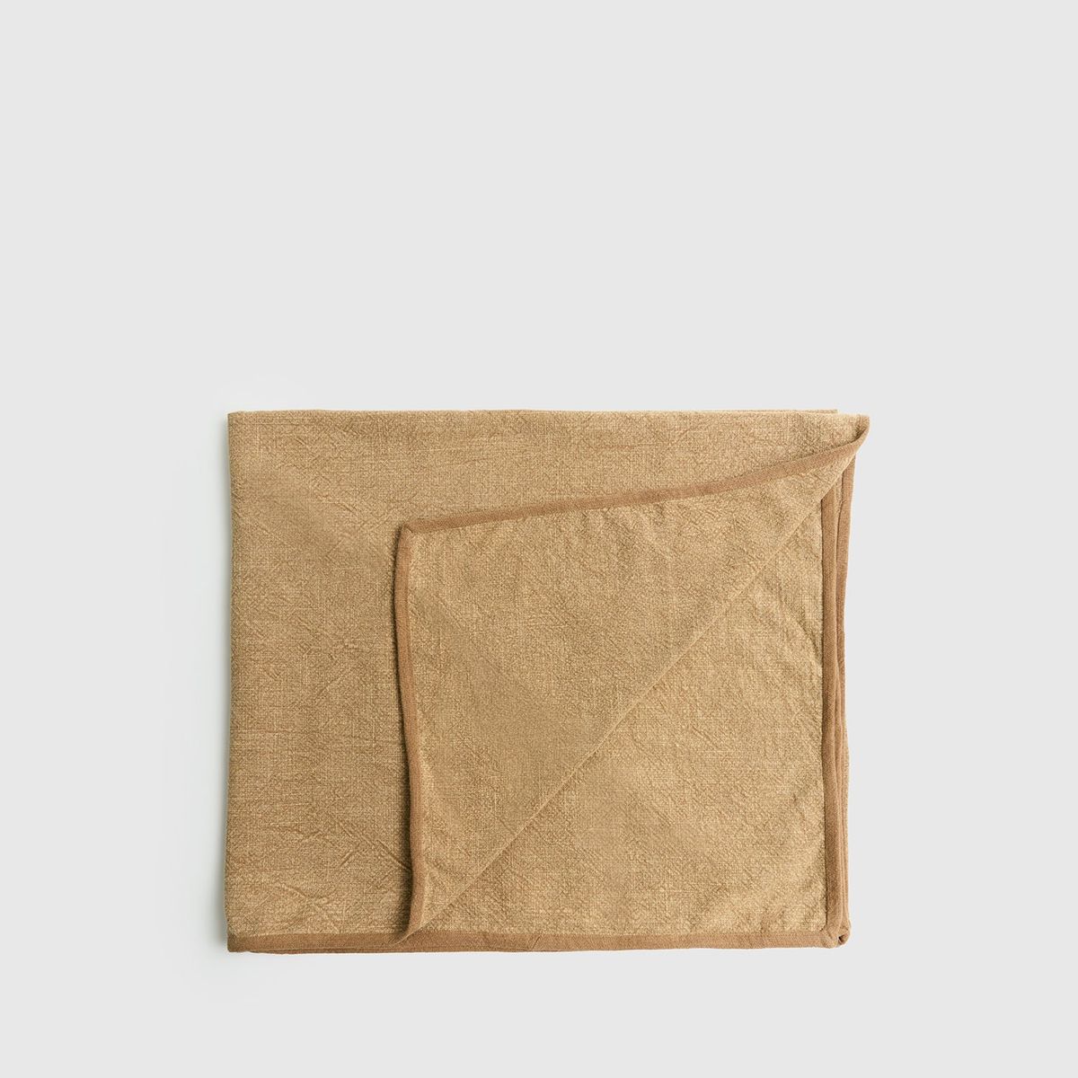 LOUNGE - Piecera Woman Lavado Piping 100 X 240 Cm Camel