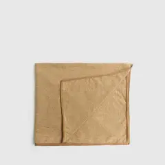 LOUNGE - Piecera Woman Lavado Piping 100 X 240 Cm Camel