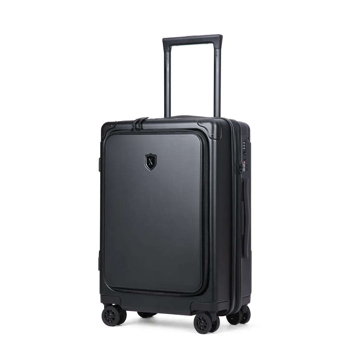 XCLUSIVE - Maleta de Cabina Expandible 10 litros - Xclusive Blackbird Carry On - Viaje Chica Ruedas 360 (10 kg)