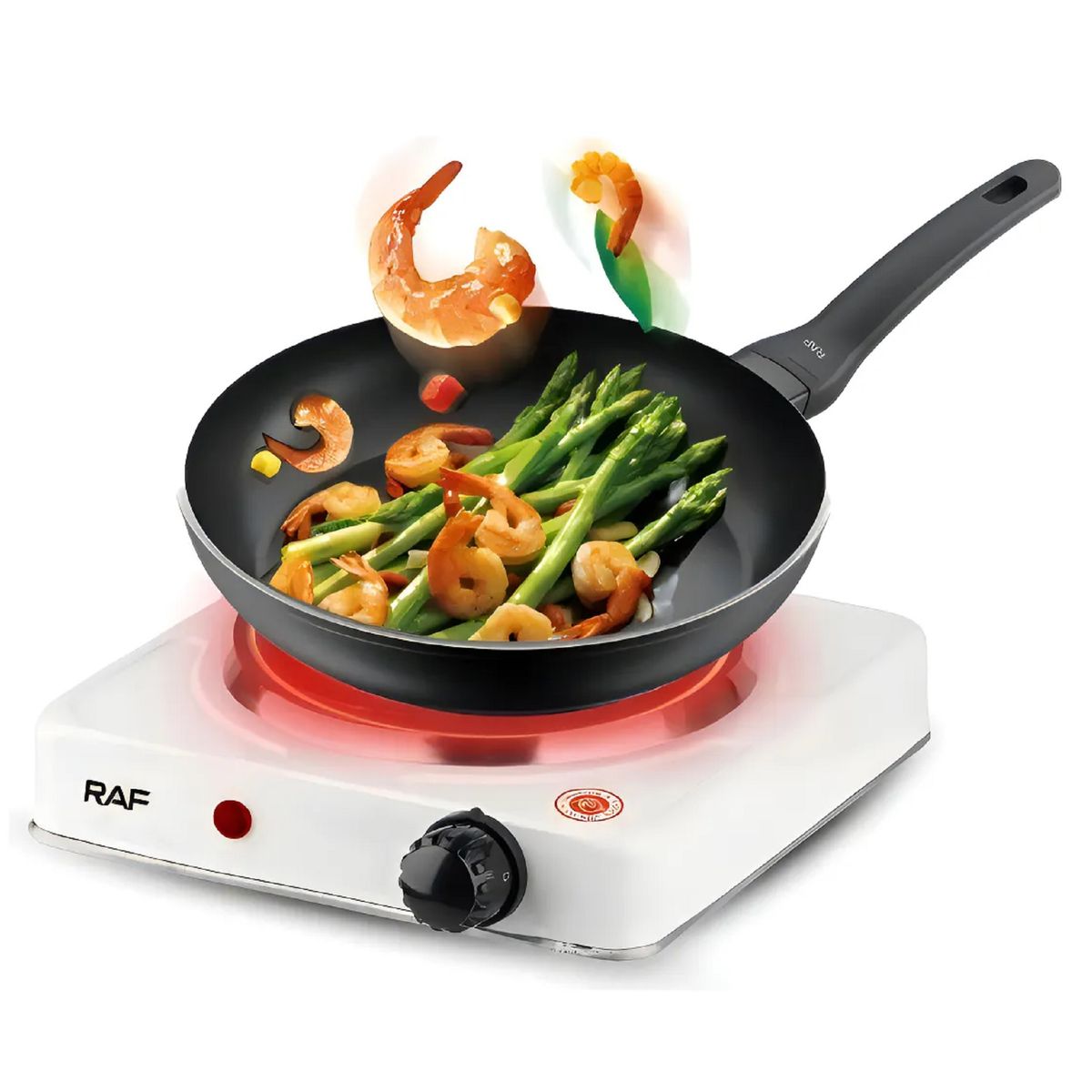 GENERICO - Cocina Cocinilla Eléctrica 1 Plato Encimera De 1000w Color Blanco