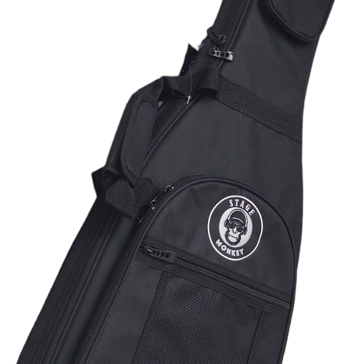 GENERICO - Funda Semirigida Acolchada para Guitarra Eléctrica Negra