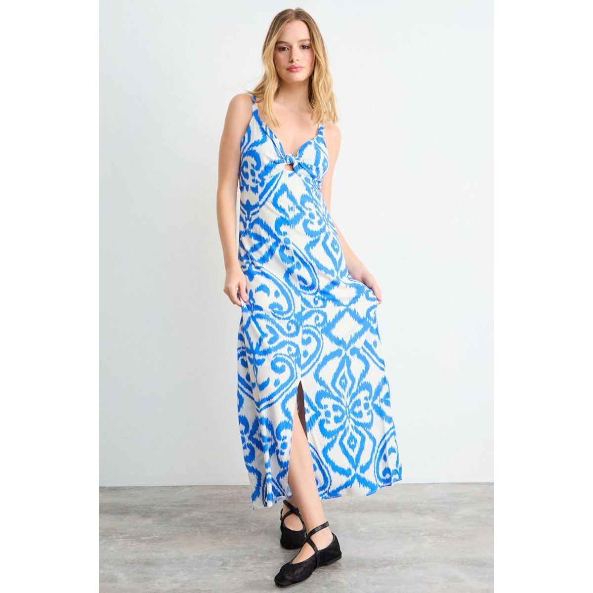 IO - Vestido Fantasia Mujer Azul Io