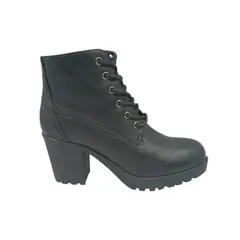 HERIEL - Botín Negro Taco Mujer