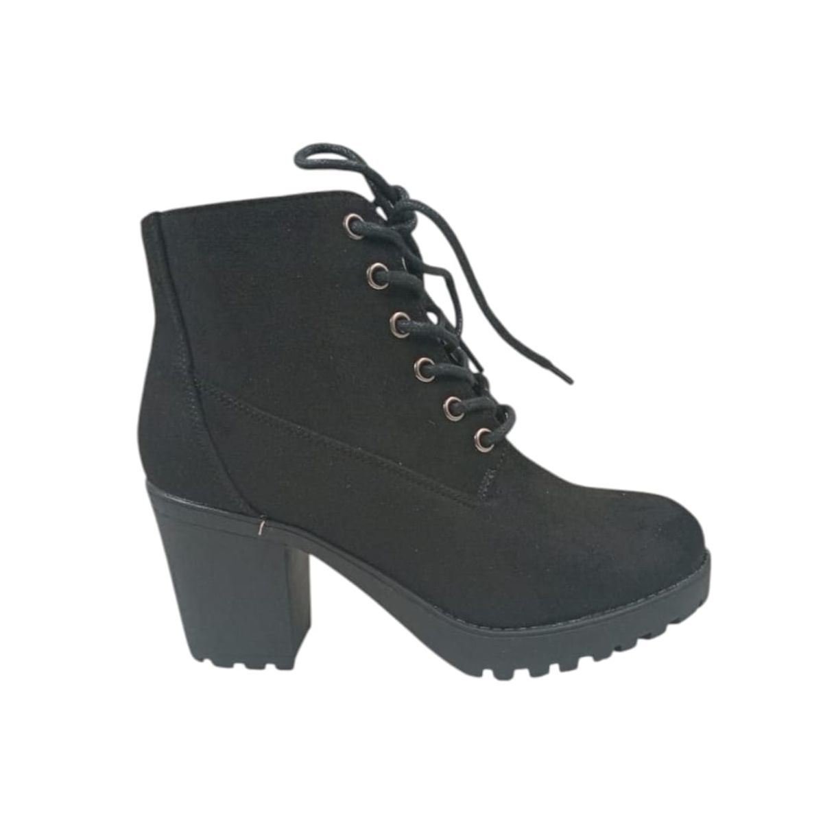 HERIEL - Botín Negro Taco Mujer