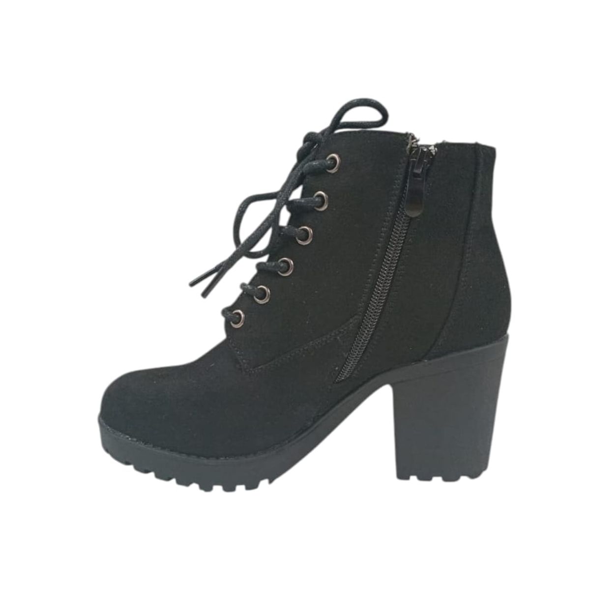 HERIEL - Botín Negro Taco Mujer