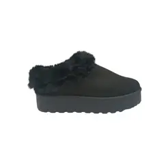 HERIEL - Pantufla Negra Chiporro Mujer