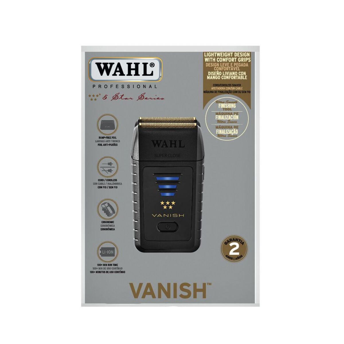 WAHL - Wahl Vanish Afeitadora Recargable Profesional