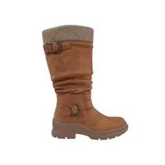 HERIEL - Bota Camel Chiporro Mujer