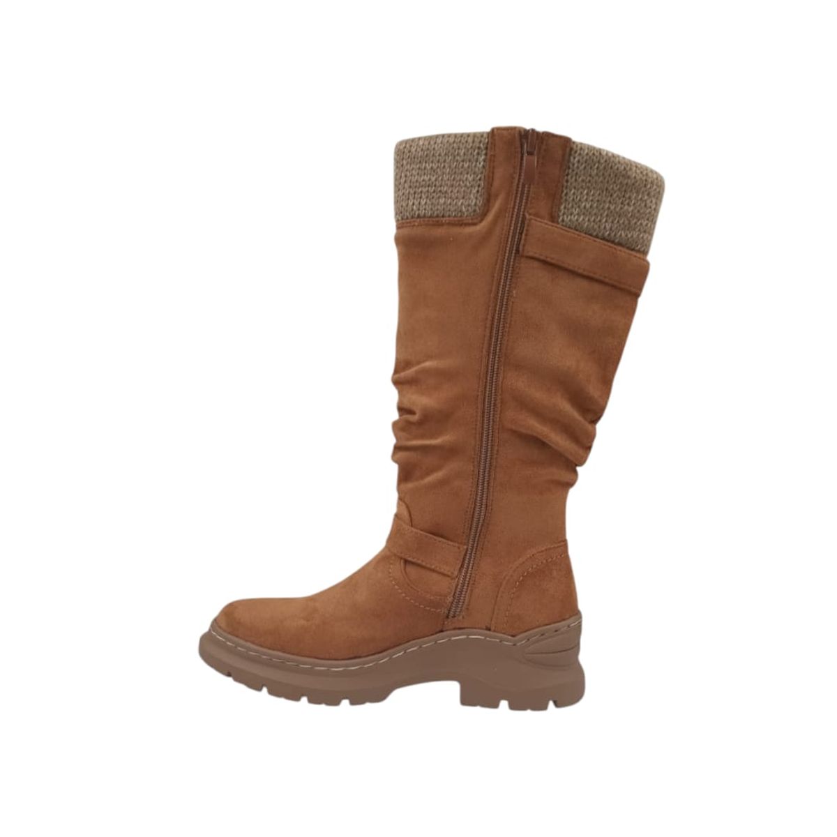 HERIEL - Bota Camel Chiporro Mujer