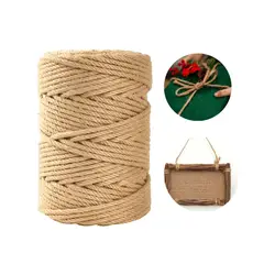 GENERICO - Cuerda Yute Torcido De 4 Mm X 100 Metros