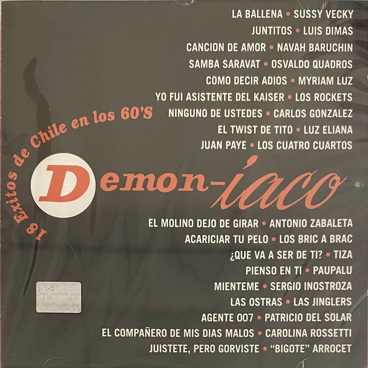 GENERICO - DEMON-IACO - 18 EXITOS DE CHILE EN LOS 60'S / CD
