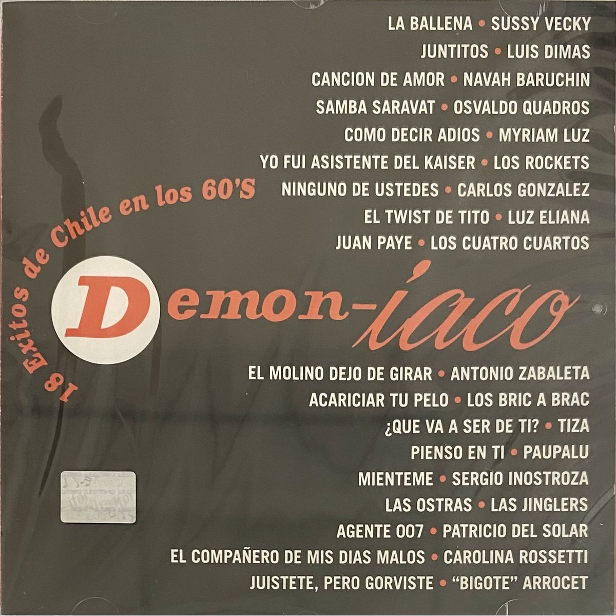 GENERICO - DEMON-IACO - 18 EXITOS DE CHILE EN LOS 60'S / CD