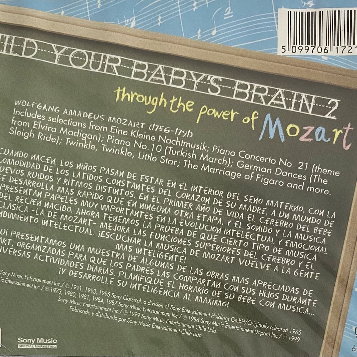 GENERICO - EFECTO MOZART - BUILD YOUR BABY'S BRAIN 2 / CD