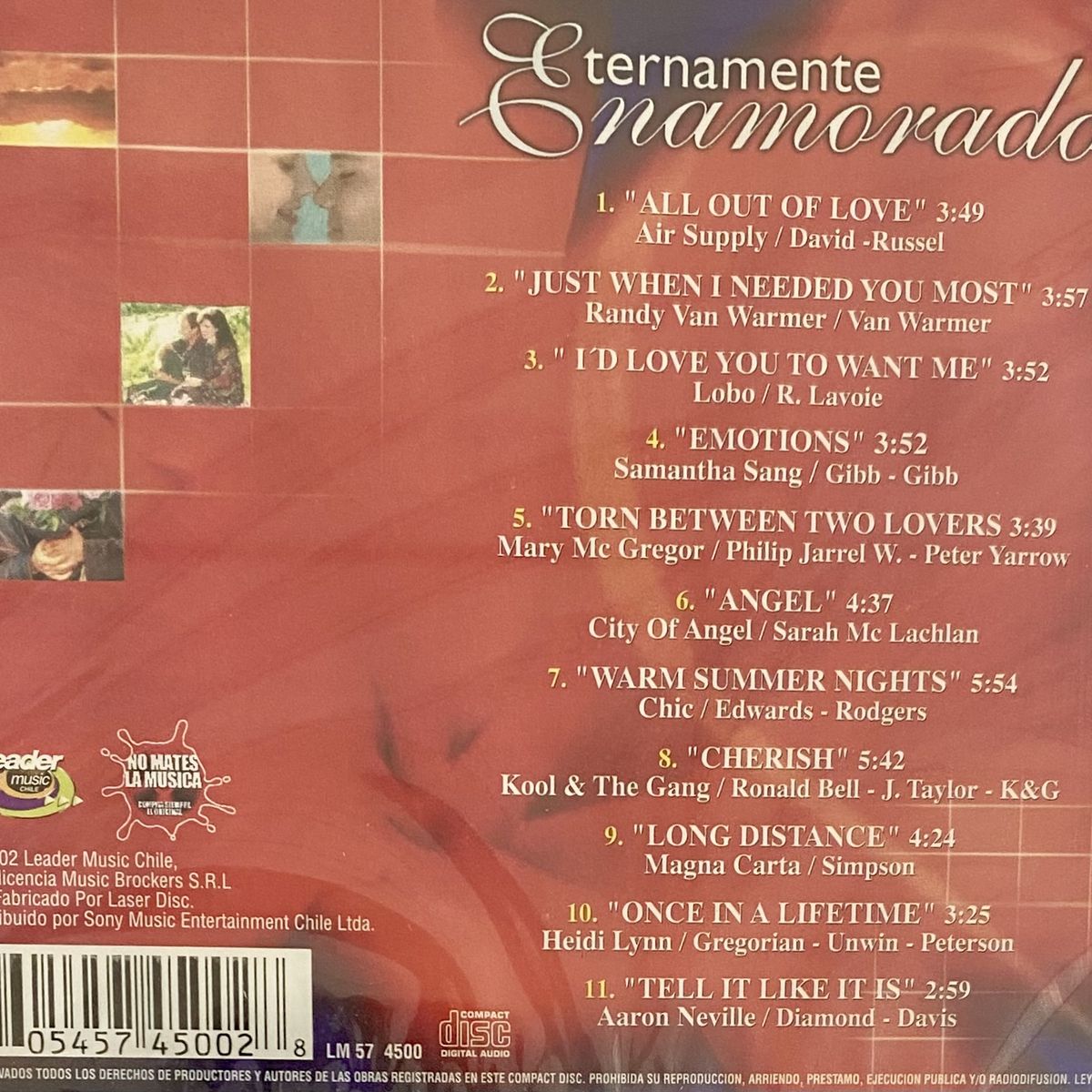 GENERICO - ETERNAMENTE ENAMORADOS - VARIOS / CD