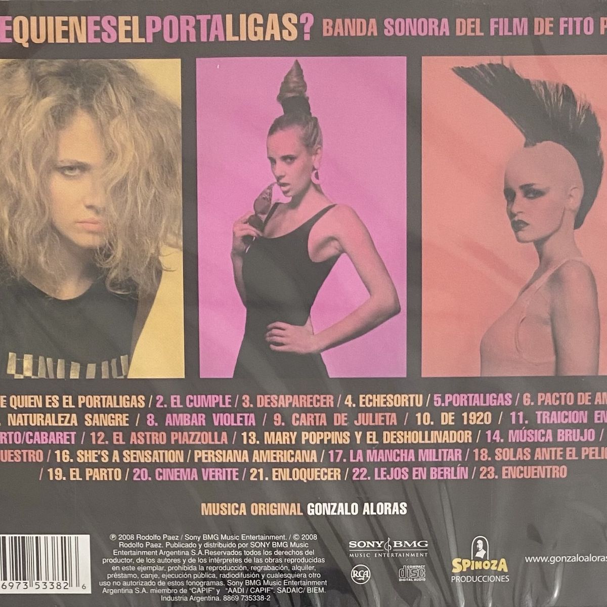 GENERICO - FITO PAEZ - ¿DE QUIEN ES EL PORTALIGAS? O.S.T / CD