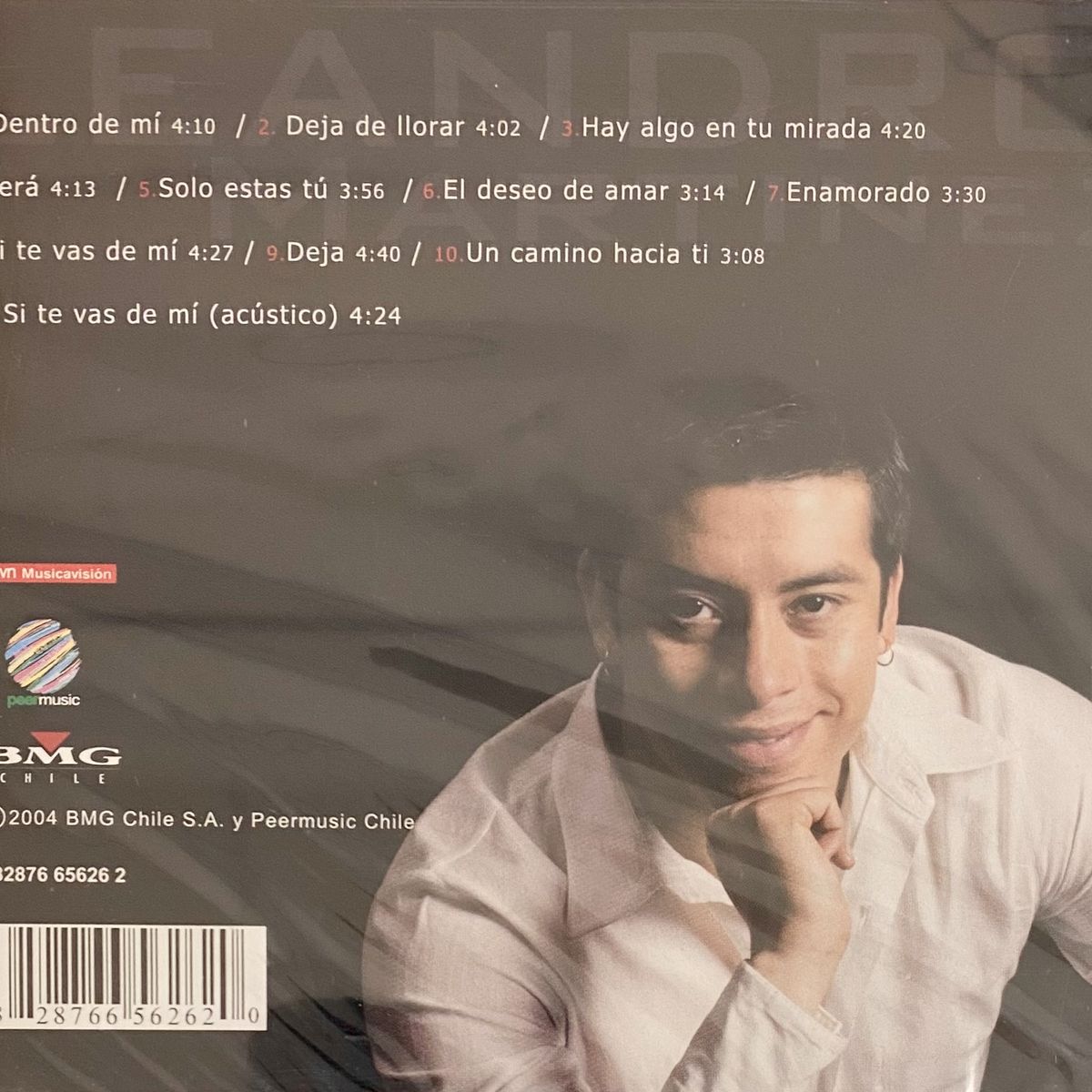 GENERICO - LEANDRO MARTINEZ - EL DESEO DE AMAR / CD
